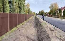 Wizytacja rob&oacute;t drogowych w Dzierzgowie, Gościencinie  oraz na odcinku drogi Czarnca-Kąty  16