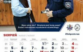 Kartka z kalendarza profilaktycznego policji 