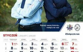 Kartka z kalendarza profilaktycznego policji 