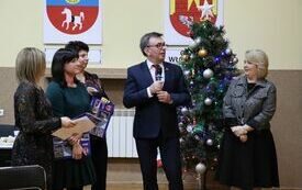 Głos zabiera starosta włoszczowski