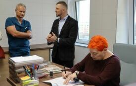 Porozumienie podpisuje Gł&oacute;wna księgowa ZOZ Krystyna Banaczkowska