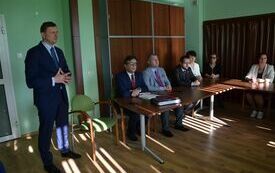 Nowy dyrektor wita załogę szpitala