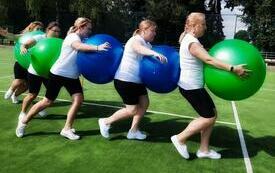 Konkurencja z dużymi piłkami