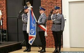 Poczet sztandarowy Policji