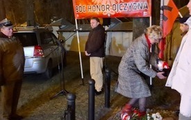 Pierwsze Powiatowe Obchody Narodowego Dnia Pamięci Żołnierzy Armii Krajowej we Włoszczowie 8
