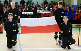 Młodzi strażacy w akcji! I Halowe Wojew&oacute;dzkie Młodzieżowe zawody sportowo-pożarnicze w Kluczewsku 14