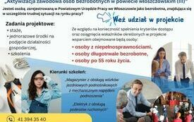 Blisko 2 miliony złotych dla Powiatu Włoszczowskiego na realizację projektu &bdquo;Aktywizacja Zawodowa Os&oacute;b Bezrobotnych w Powiecie Włoszczowskim (III)&rdquo; 1
