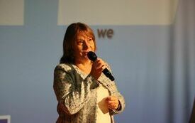 Głos zabiera Dyrektor I LO we Włoszczowie Bożena Kaczor