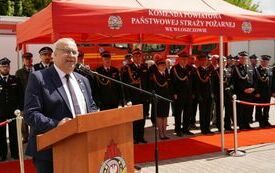 Głos zabiera W&oacute;jt Gminy Krasocin Ireneusz Gliściński