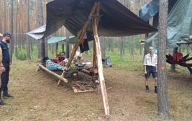 Prewencyjne wizytacje oboz&oacute;w harcerskich w powiecie włoszczowskim 9