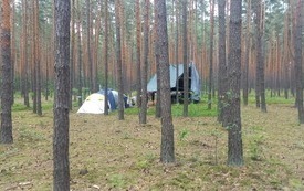 Prewencyjne wizytacje oboz&oacute;w harcerskich w powiecie włoszczowskim 12