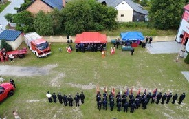 Powiat Włoszczowski na jubileuszu 90-lecia OSP Wałkonowy Dolne 4