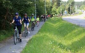 Rekordowa liczba uczestnik&oacute;w rajdu rowerowego  upamiętniającego Brygadę Świętokrzyską NSZ 90