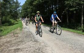 Rekordowa liczba uczestnik&oacute;w rajdu rowerowego  upamiętniającego Brygadę Świętokrzyską NSZ 127