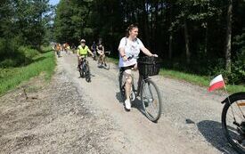 Rekordowa liczba uczestnik&oacute;w rajdu rowerowego  upamiętniającego Brygadę Świętokrzyską NSZ 130