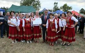Powiat Włoszczowski na Dożynkach Gminnych w Seceminie 34