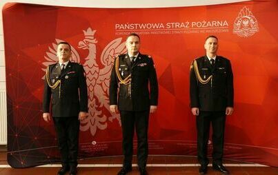 Zdjęcie do Włoszczowa ma nowego komendanta Państwowej Straży Pożarnej. To włoszczowianin Tomasz Szymański. Andrzej Pacanowski odchodzi na emeryturę