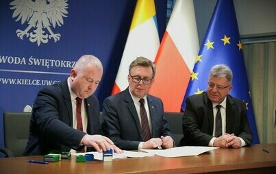 Zdjęcie do Podpisano umowę na dofinansowanie linii użyteczności publicznej