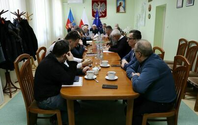 Zdjęcie do Spotkanie z przedstawicielami Gmin Powiatu Włoszczowskiego