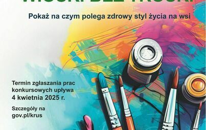 Zdjęcie do KRUS zaprasza dzieci do udziału w Konkursie Plastycznym  pod hasłem &bdquo;WIOSKI BEZ TROSKI&rdquo;