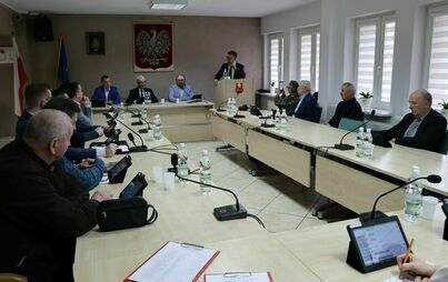 Zdjęcie do Droga powiatowa w Gościencinie gł&oacute;wnym tematem sesji Rady Miejskiej we Włoszczowie
