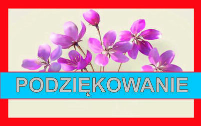 Zdjęcie do Podziękowanie Starosty Włoszczowskiego