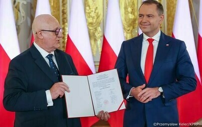 Zdjęcie do Uroczystość wręczenia uchwały w sprawie stwierdzenia  wyniku wybor&oacute;w Prezydenta RP