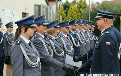 Zdjęcie do Powiatowe Obchody Święta Policji we Włoszczowie
