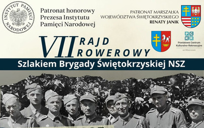 Zdjęcie do Trwają zapisy na VII Rajd Rowerowy Szlakiem Brygady Świętokrzyskiej