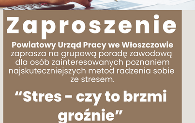 Zdjęcie do &bdquo;Stres &ndash; czy to brzmi groźnie&rdquo;