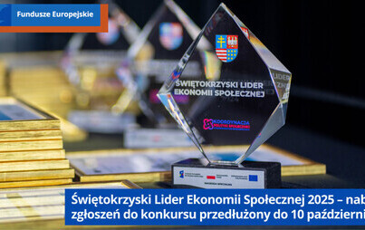 Zdjęcie do &bdquo;Świętokrzyski Lider Ekonomii Społecznej" &ndash; edycja 2025