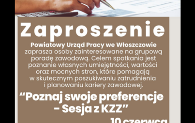 Zdjęcie do &bdquo;Poznaj swoje preferencje &ndash; Sesja z KZZ&rdquo;
