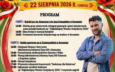 Zdjęcie do Już jutro Dożynki Powiatowo-Gminne w Seceminie