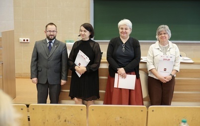 Zdjęcie do  Matematyczny maraton podsumowany. Doceniono nauczycieli z I LO i ZS NR 2 we Włoszczowie