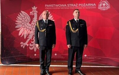 Zdjęcie do Uroczysta zbi&oacute;rka w związku z przejściem w stan spoczynku  st. bryg. Tomasza Szymańskiego