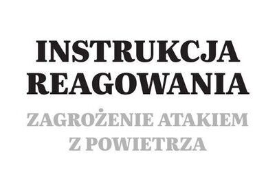 Zdjęcie do Poznaj procedury na wypadek ataku z powietrza