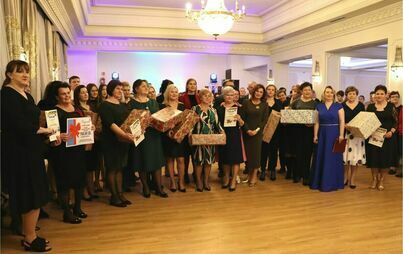 Zdjęcie do Wspaniała zabawa na choince dla k&oacute;ł gospodyń wiejskich i stowarzyszeń