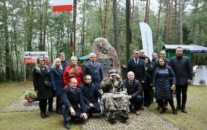 Zdjęcie do Na &bdquo;Pękowcu&rdquo; oddano hołd partyzantom Armii Krajowej