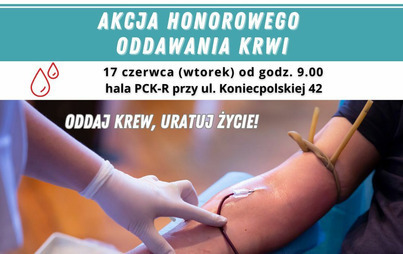 Zdjęcie do Akcja Honorowego Oddawania Krwi