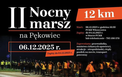 Zdjęcie do II Nocny marsz na Pękowiec