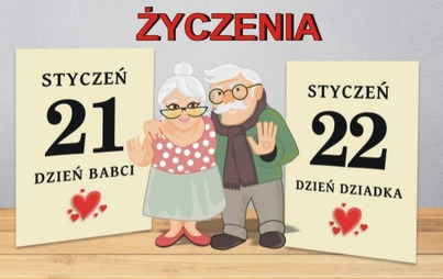 Zdjęcie do Życzenia z okazji Dnia Babci i Dziadka