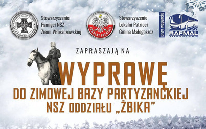 Zdjęcie do Wyprawa do Zimowej Bazy Partyzanckiej NSZ Oddziału &bdquo;Żbika&rdquo;