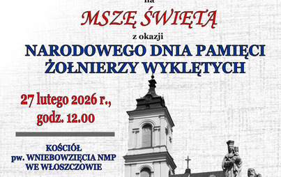 Zdjęcie do Uczcijmy wsp&oacute;lnie pamięć o Żołnierzach Wyklętych
