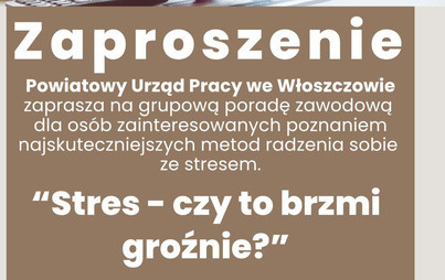 Zdjęcie do &bdquo;Stres &ndash; czy to brzmi groźnie?&rdquo;