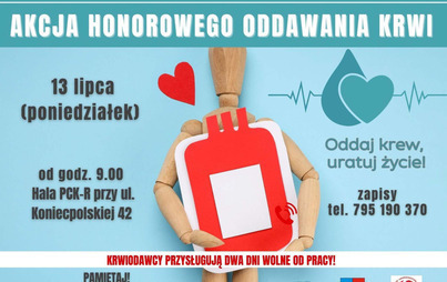 Zdjęcie do Akcja Honorowego Oddawania Krwi