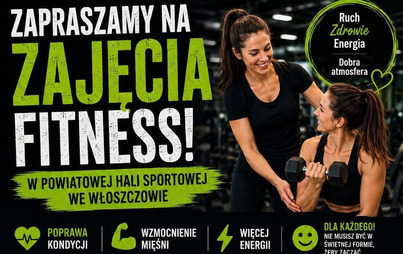 Zdjęcie do Zapraszamy na zajęcia fitness!